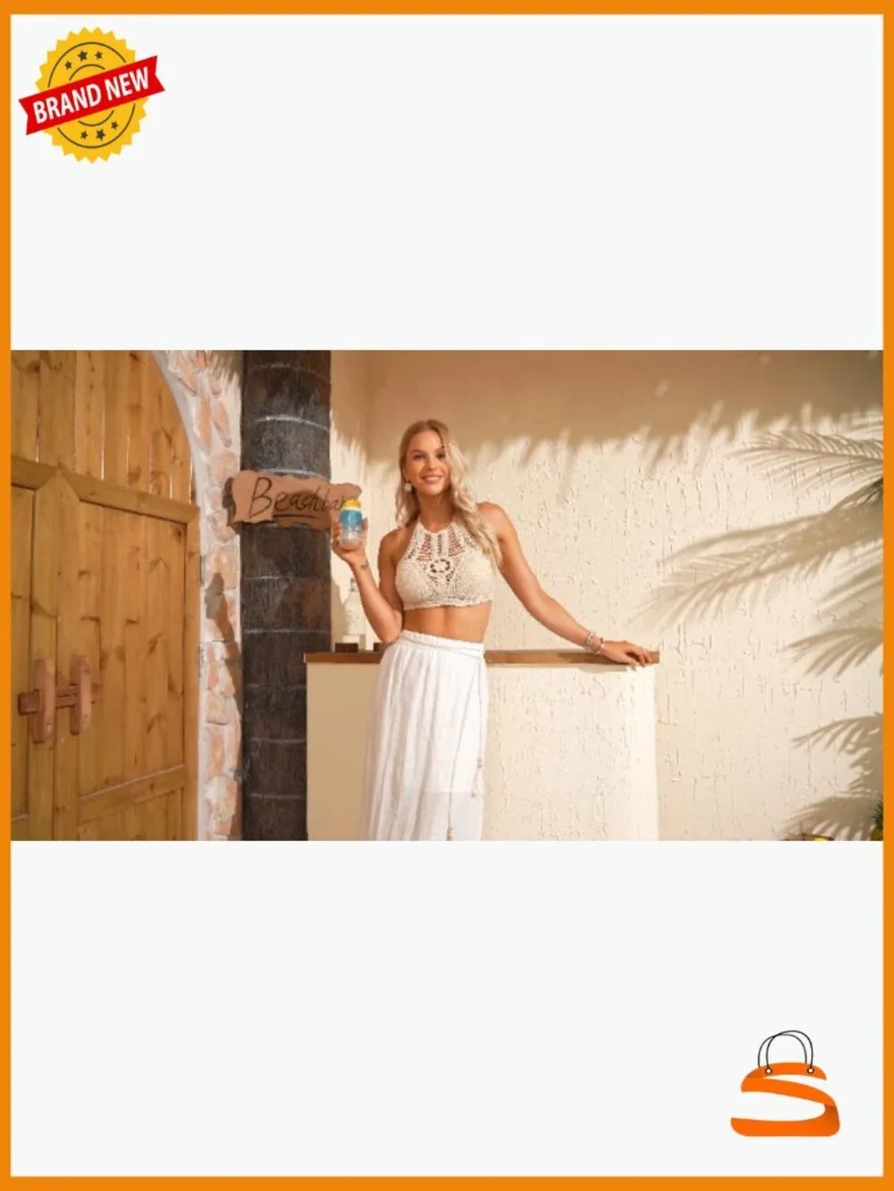 100% Linen Maxi Skirt with Detachable Tassel Belt A-Line Wrap